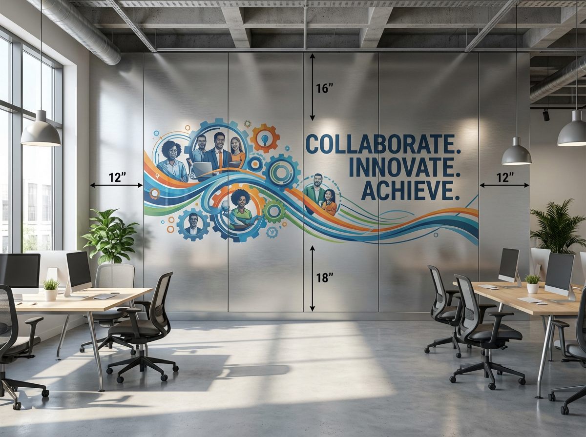 Offices wall print